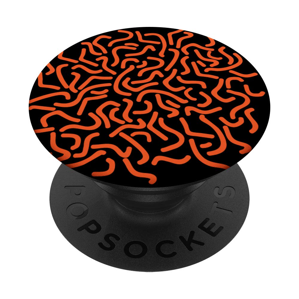 Squiggly Pattern Phone Grip & Stand for Phones, Tablets - Secure Hold for Gaming & Selfies