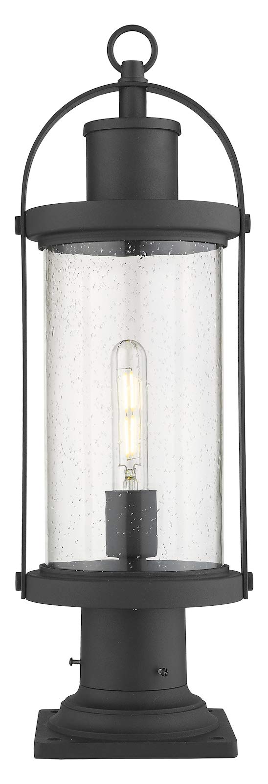 Outdoor Pier Mount Light Fixture - Waterproof & Durable for Docks, Marinas, and Boat Houses - Perfect for Coastal and Lakeside Lighting