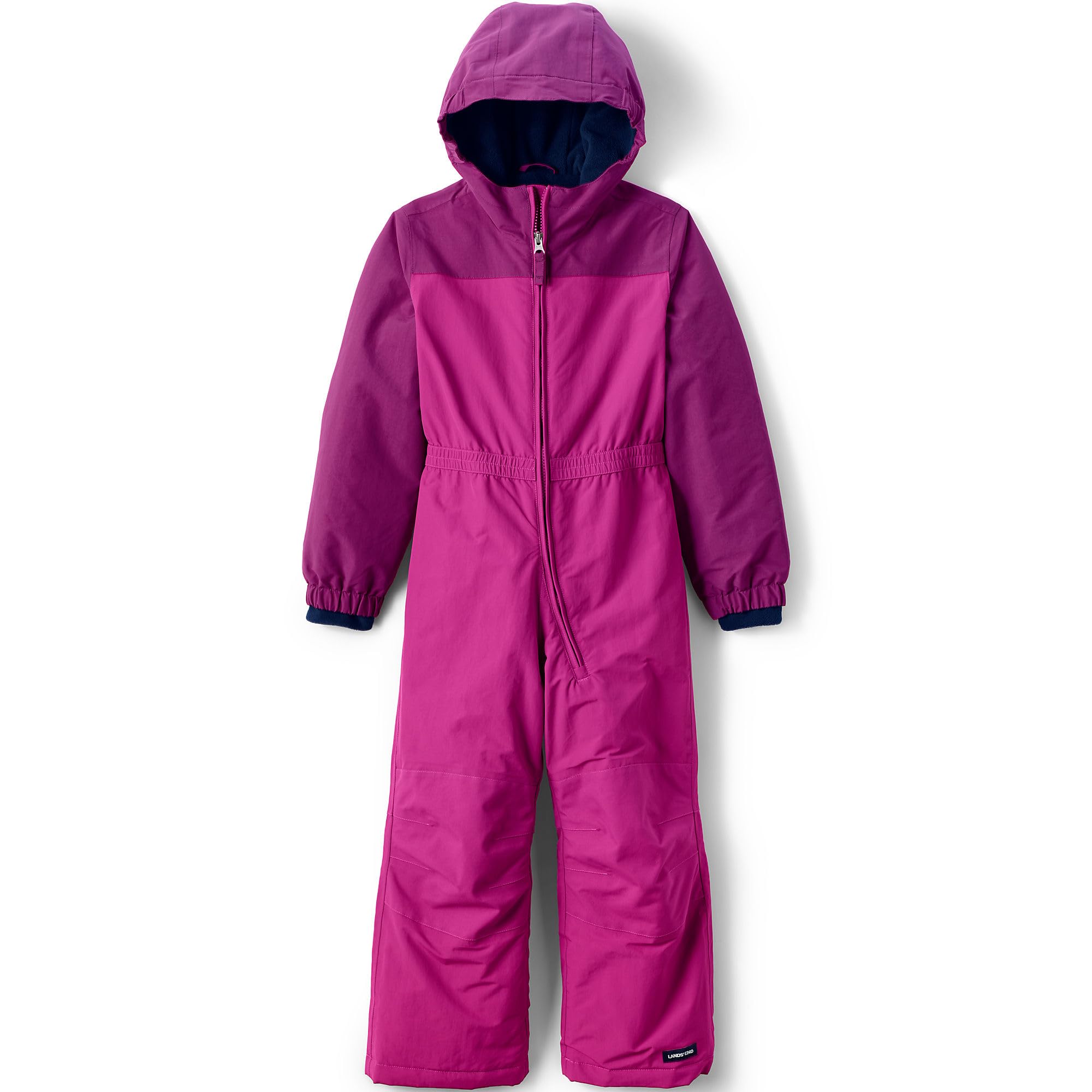 Lands' End Kids Squall Waterproof Winter Snow Suit with Reinforced Knees - Warm & Durable Snowsuit for Boys & Girls - Perfect for Skiing, Sledding & Outdoor Winter Play