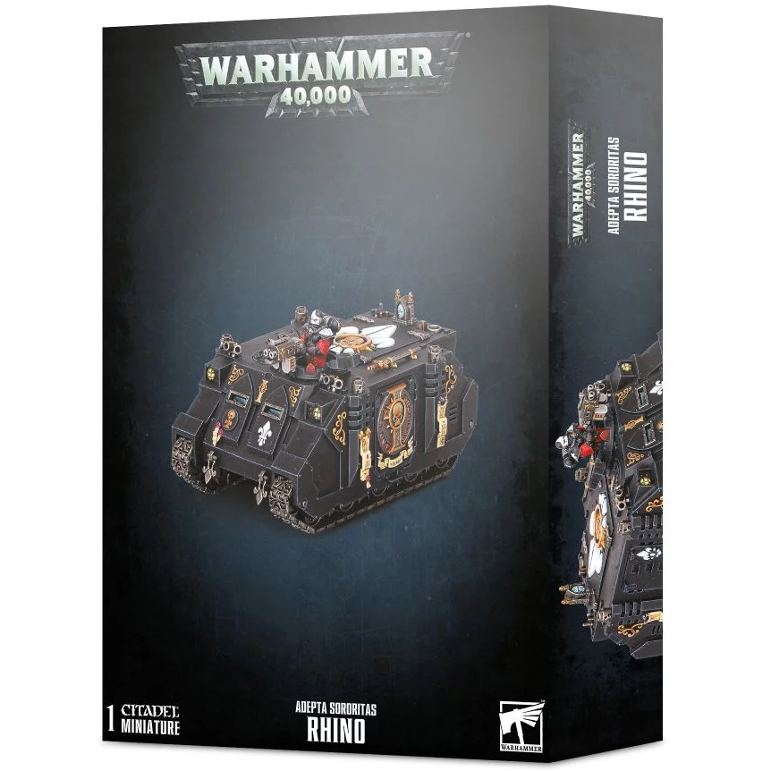 Adepta Sororitas Rhino - Warhammer 40k Sisters of Battle Transport Vehicle | Perfect for Tabletop Gaming, Miniature Wargaming & Collectible Display
