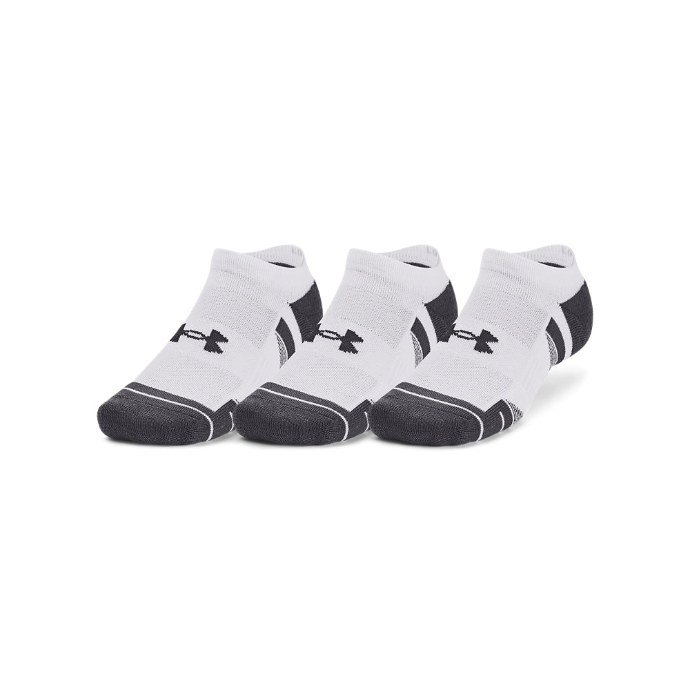 Men's & Women's Under Armour Performance Tech No Show Socks 3-Pack - Breathable Athletic Socks for Running, Gym & Everyday Wear