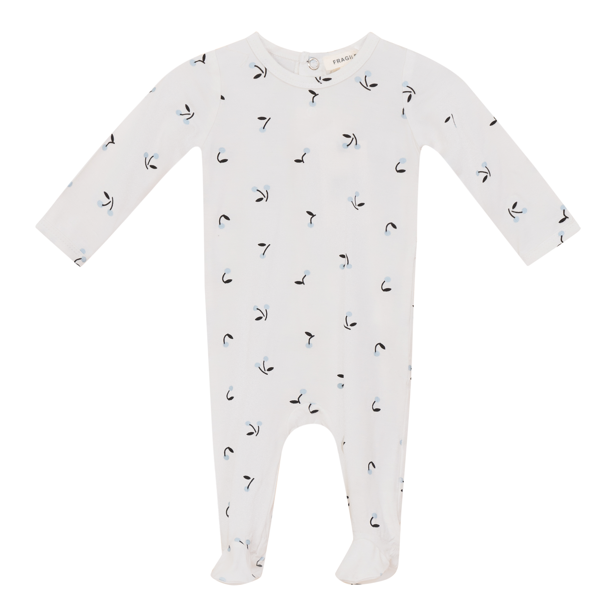 Cute Cherry Print Baby Onesie - Soft & Comfortable Infant Romper for Newborns & Toddlers - Perfect for Playtime, Outings & Photo Shoots
