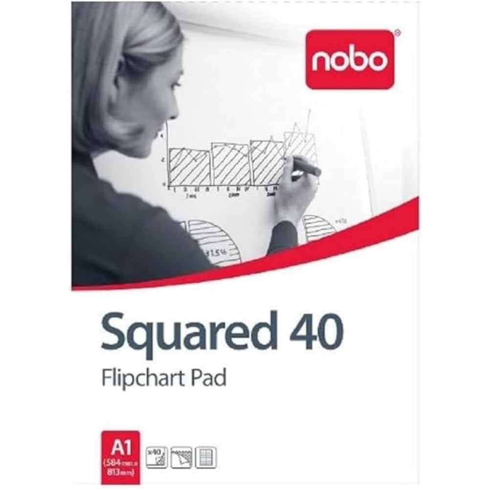 Premium Flip Chart Paper Pad - 30 Sheets, 27