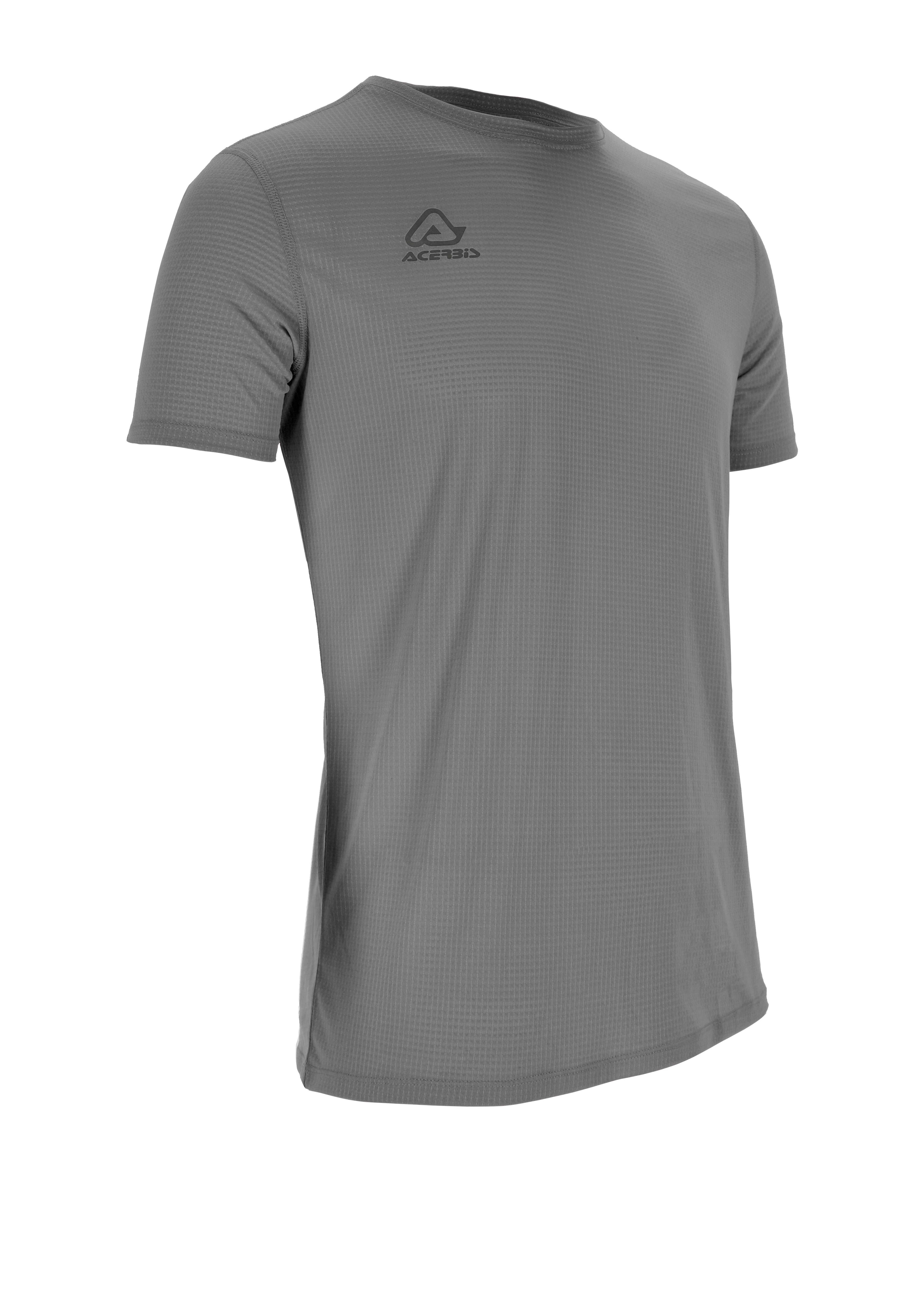 Acerbis Speedy Running Jersey Grey - Lightweight Breathable Cycling Shirt for Men & Women - Perfect for Road Biking, Mountain Biking & Outdoor Sports