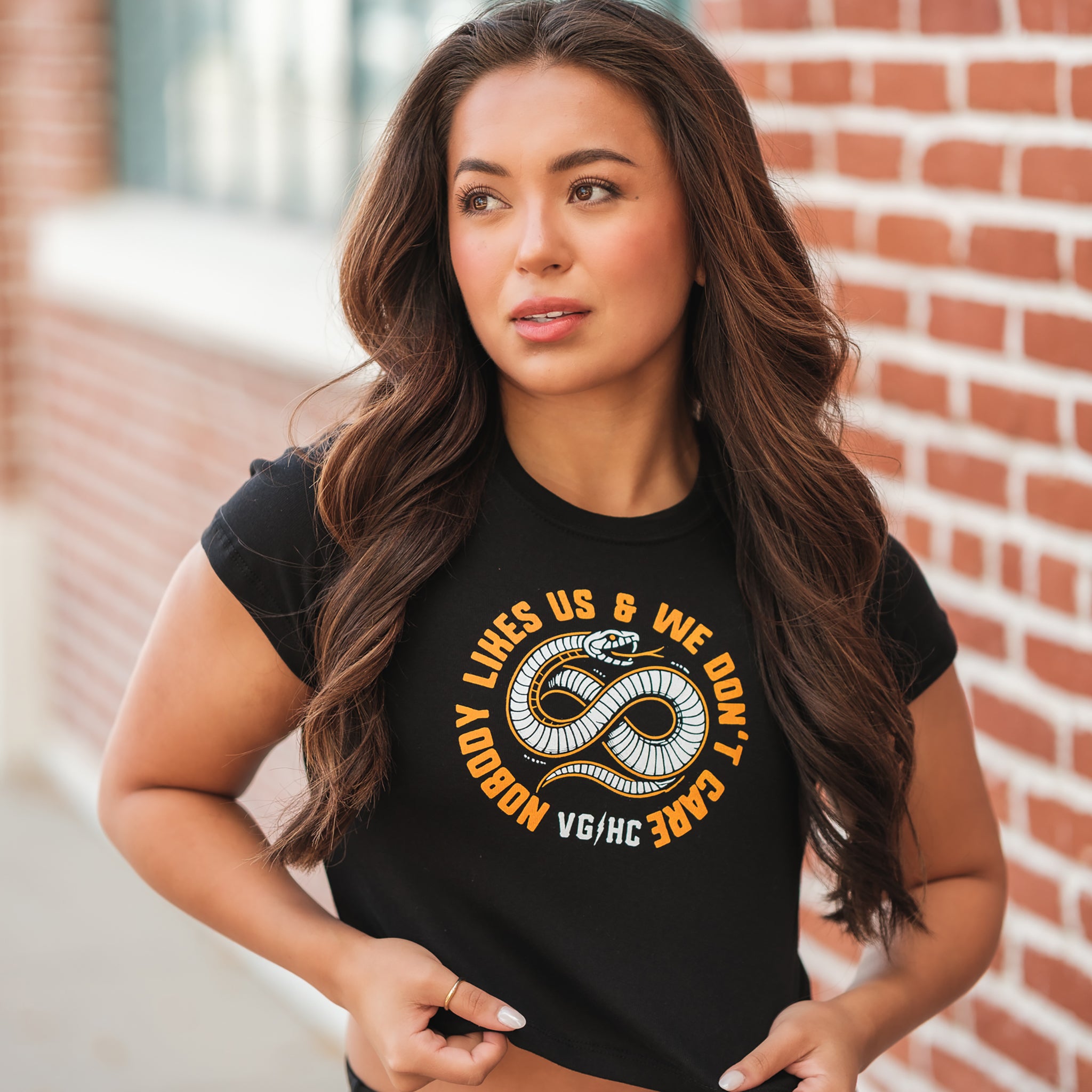 Infinity Women's Baby Tee - Soft Stretch Short Sleeve T-Shirt for Casual & Layering | Perfect for Everyday Wear, Gym, and Outfits