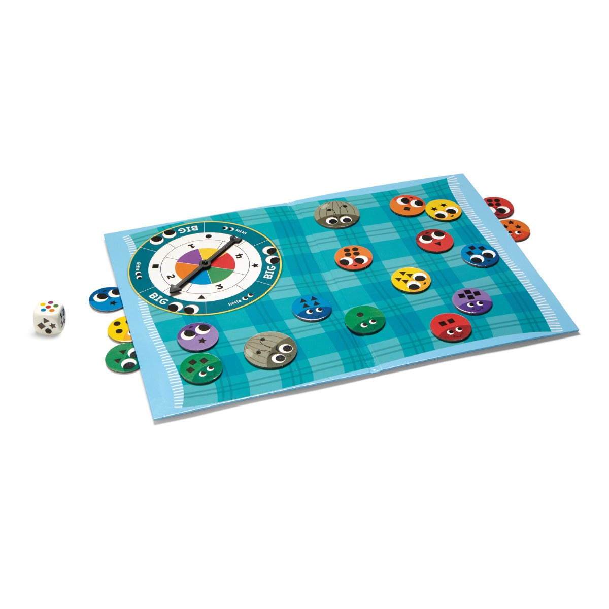 Peaceable Kingdom Snug as a Bug in a Rug Cooperative Board Game for Kids - Fun Family Game Night Activity for Preschoolers & Toddlers