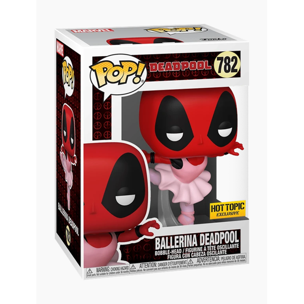 Deadpool Ballerina Action Figure - Hot Toys Exclusive #782 | Collectible Marvel Superhero Figurine for Display & Gifts