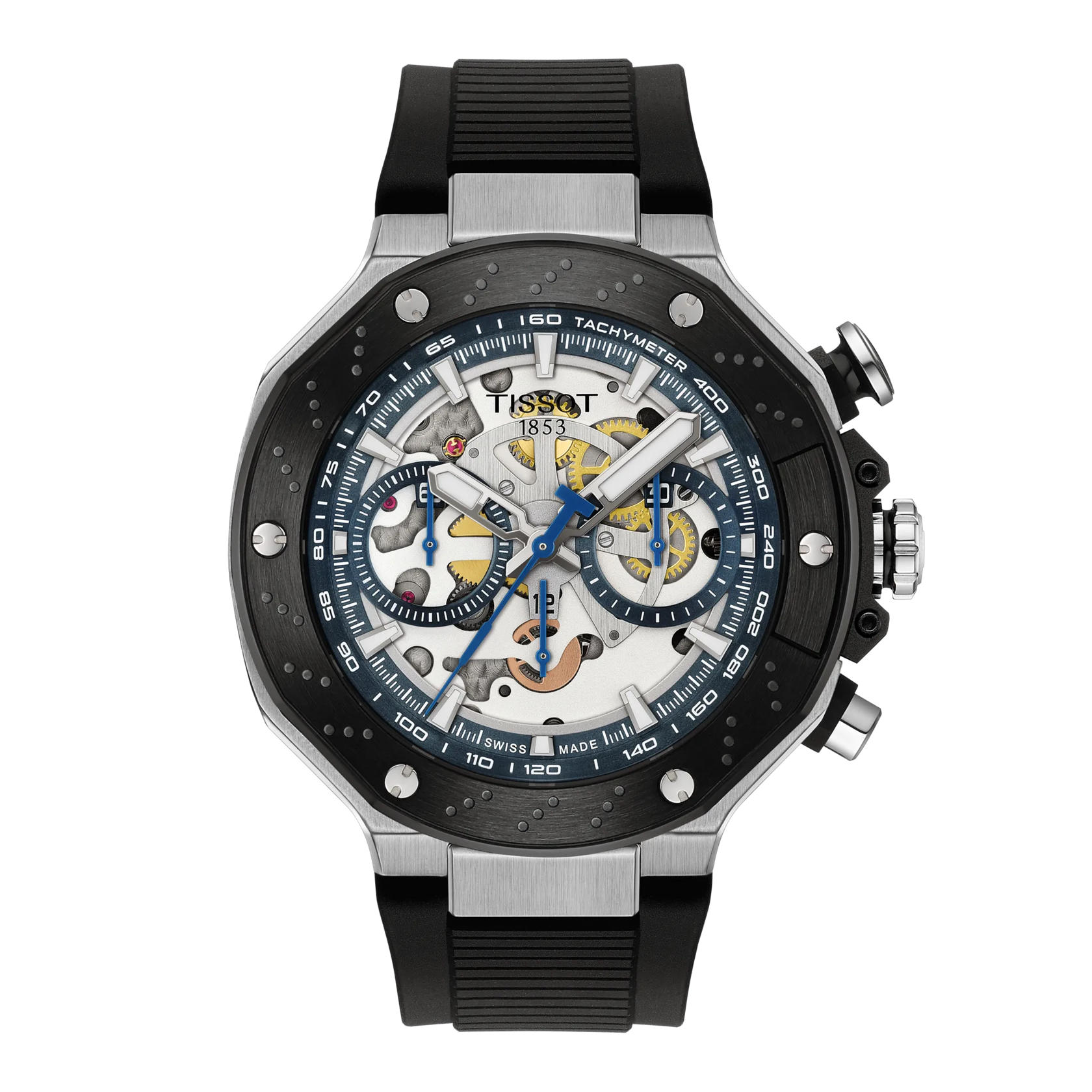 Tissot T-Race MotoGP Automatic Chronograph Men's Watch - Limited Edition 2025 (Model T1414622704100) | Swiss Luxury Sports Watch for Racing Enthusiasts & Collectors | Perfect for Motorsport Events, Daily Wear & Special Occasions