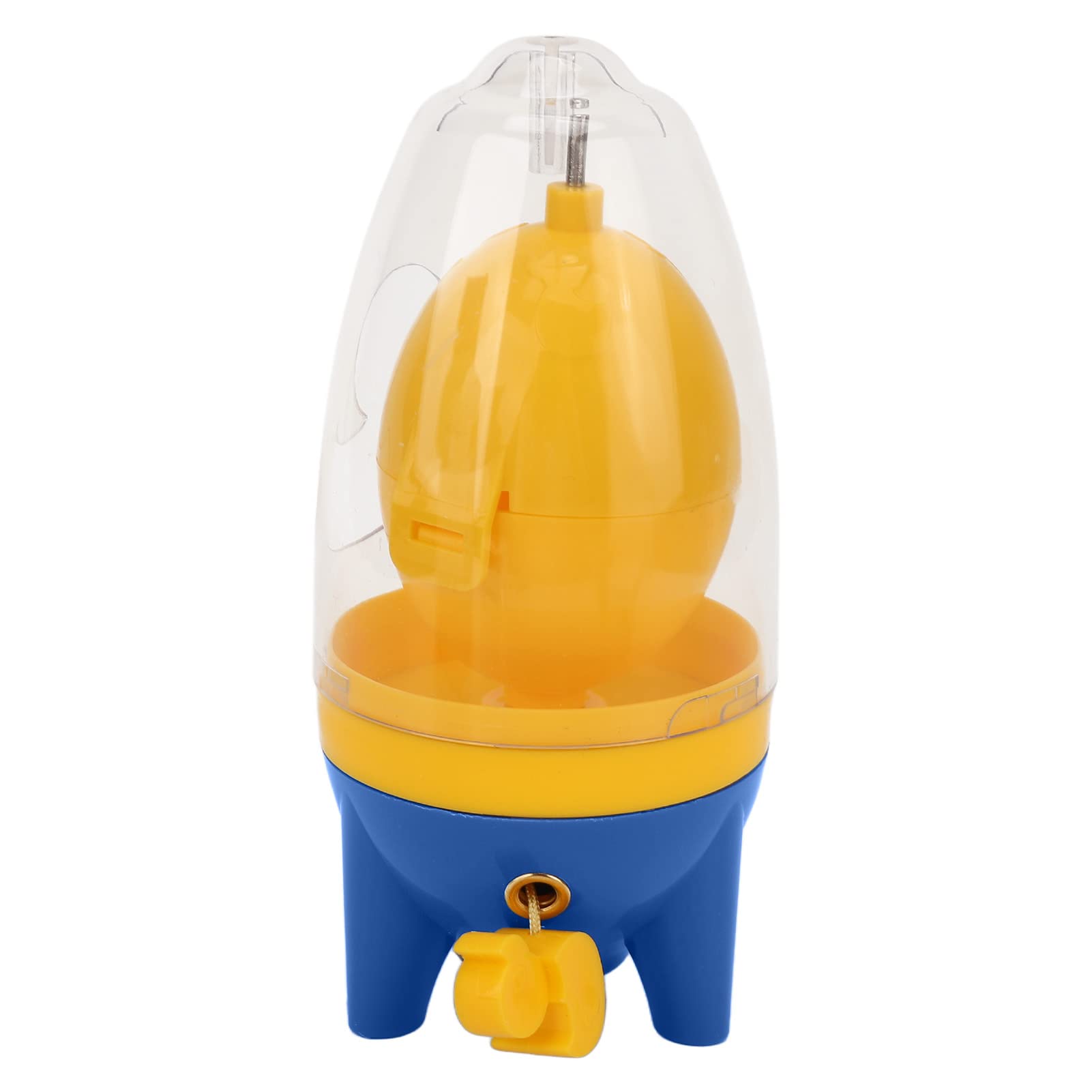 Hand Powered Egg Spinner - Portable Egg White and Yolk Mixer, Manual Golden Egg Maker, Egg Homogenizer & Scrambler for Perfect Golden Eggs (Blue) - Ideal for Baking, Cooking, and DIY Golden Egg Crafts