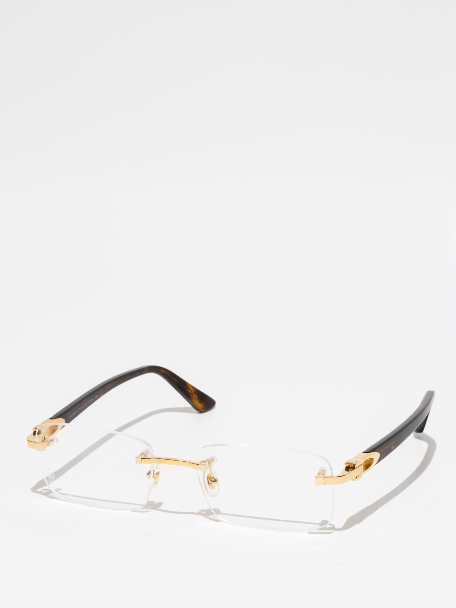 Cartier CT0287O 002 C Décor Eyeglasses - Luxury Designer Optical Frames for Women & Men | Perfect for Business, Formal Events & Everyday Wear