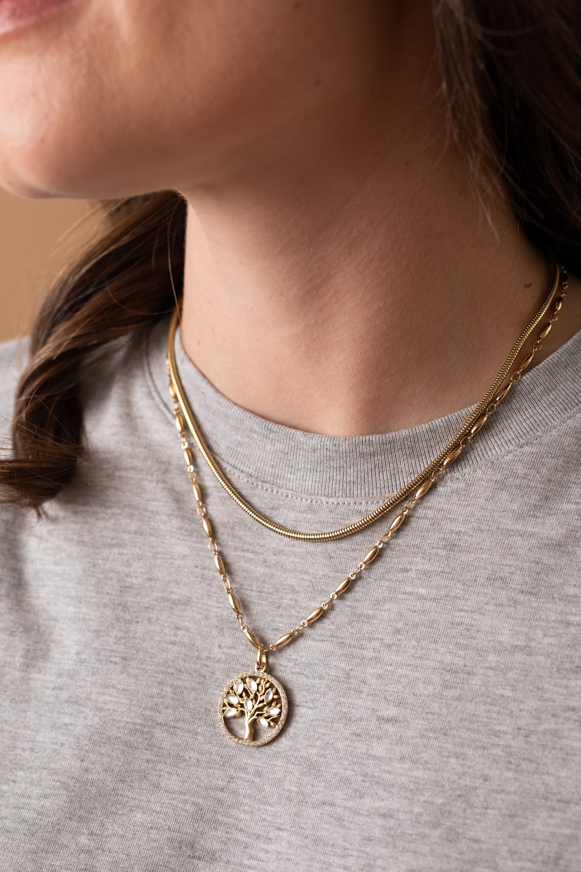 Faith and Family Tree of Life Pendant Necklace - Sterling Silver Religious Jewelry for Women - Perfect for Church, Baptism & Mother's Day Gifts