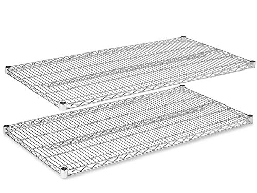 Regal Altair Chrome Wire Shelves - Pack of 2 | 14