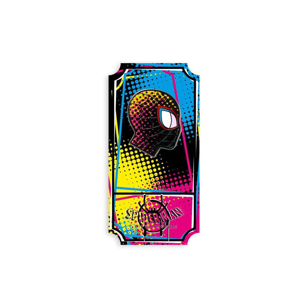 Miles Morales Final Suit Enamel Pin - No Hood - Collectible Marvel Badge for Backpacks, Jackets & Cosplay