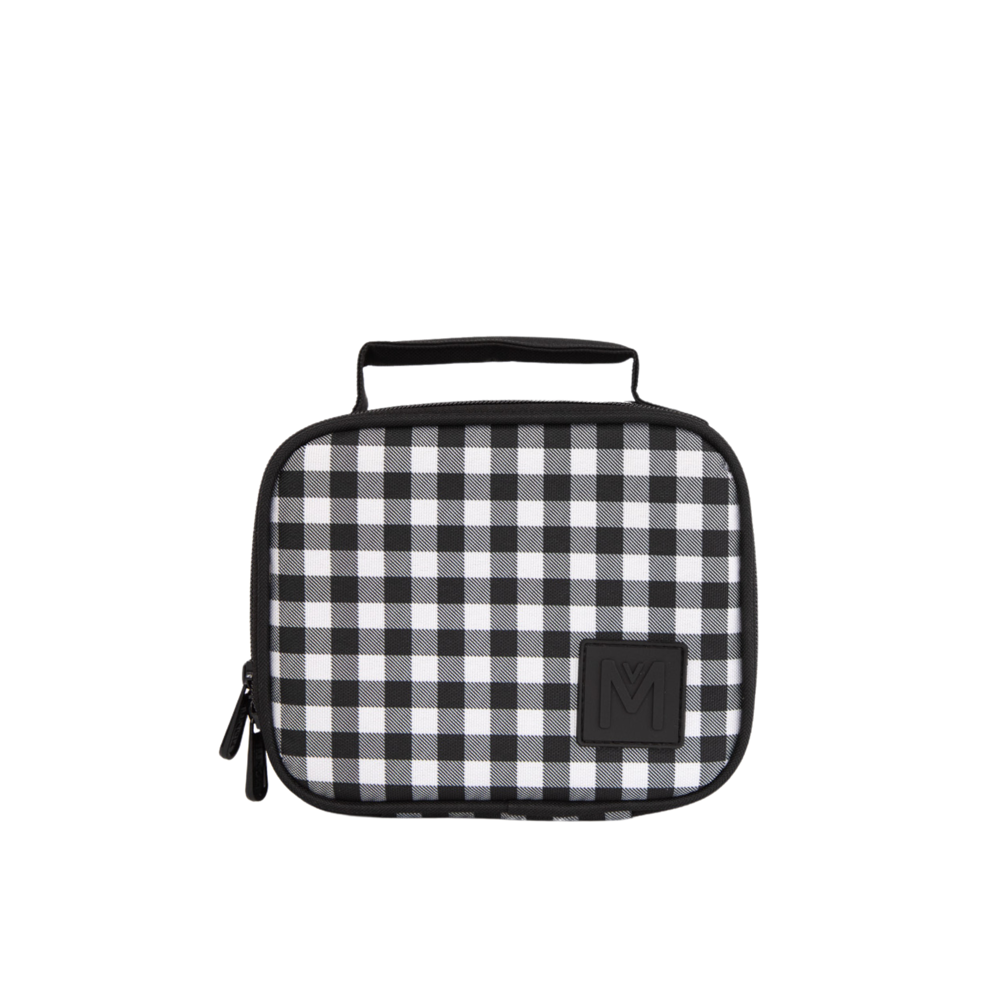 Montii.Co MINI Insulated Lunch Bag - Leakproof & Lightweight for Kids & Adults, Perfect for School, Work, Picnics & Outdoor Activities - Classic Gingham Design