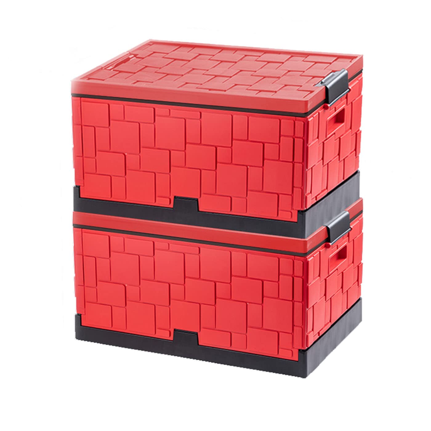 Borfieon 15 Gallon Heavy Duty Storage Bins - Stackable Plastic Organizer Box for Clothes, Books, Office Supplies & Snacks | Perfect for Home, Office & Dorm Organization