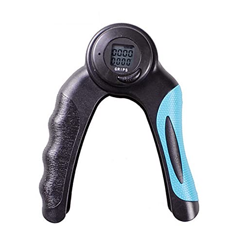 GyLazhuzizwq Digital LCD Grip Strength Trainer - Hand & Forearm Exercise Dynamometer with Counter for Finger, Wrist & Fitness Training - Perfect for Home Gym, Physical Therapy & Strength Building