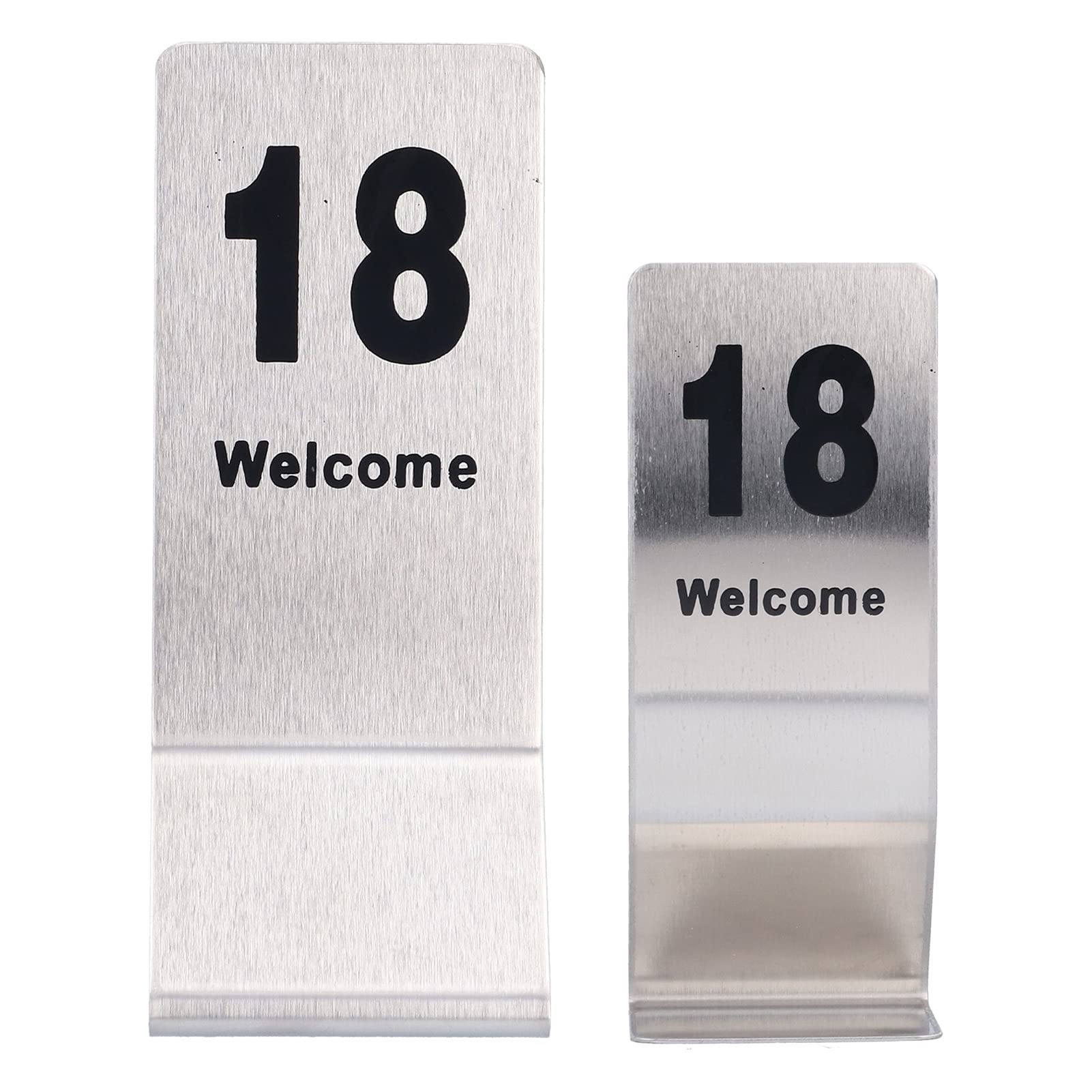 Elegant Desk Number Cards for Weddings, Graduations & Hotels | Premium Table Number Holders for Events & Banquets | Perfect for Seating Arrangements & Guest Tables