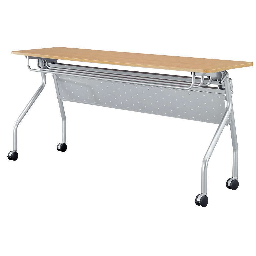 Foldable Computer Desk 1.5m - Adjustable Height Study Desk with Storage Shelf | Perfect for Home Office, Small Spaces & Dorm Rooms