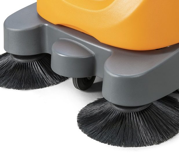Balimat 3300 Walk Behind Sweeper - Commercial Grade Floor Sweeper for Warehouses, Factories & Large Spaces - Heavy Duty Cleaning Machine with High Efficiency Brush System