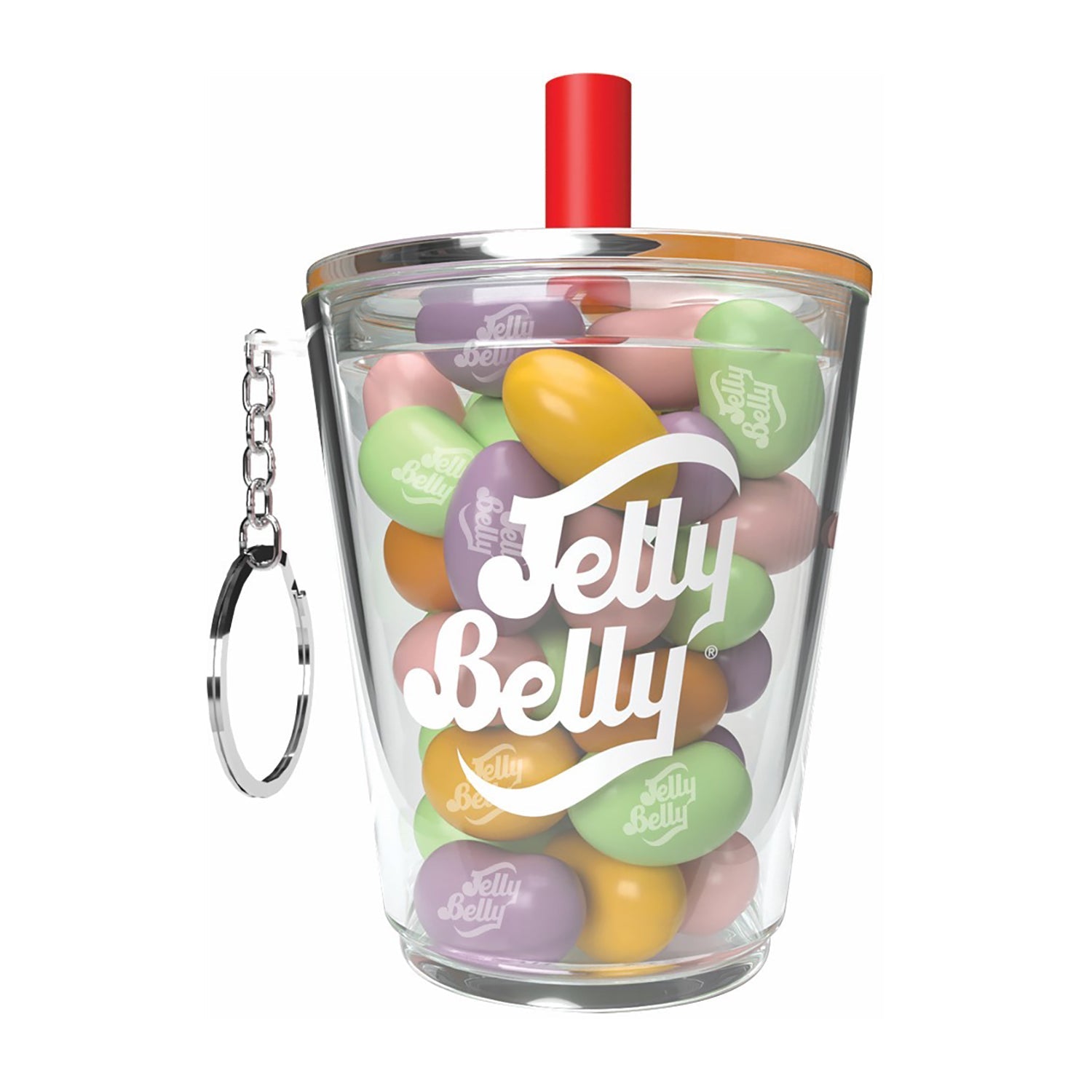 Jelly Belly Boba Milk Tea Candy Mini Cups - 12 Count Box | Bubble Tea Flavored Jelly Beans for Parties, Snacks & Gifts
