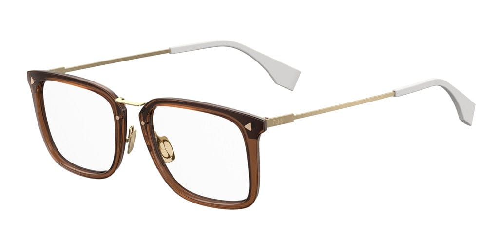 FENDI FF M0051 J5G 5319 Designer Eyeglass Frames - Stylish & Lightweight for Women & Men - Perfect for Work, Reading & Fashion Accessories
