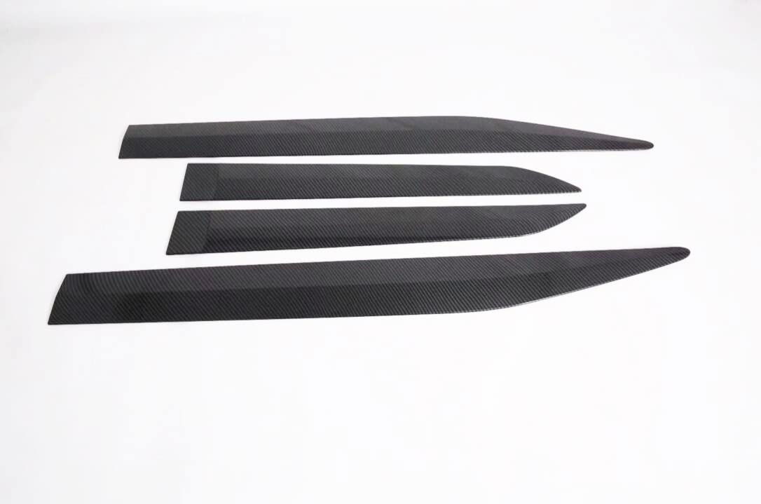 Carbon Fiber Car Door Side Molding Trim for Toyota Rush 2018-2022 - Durable Sill Cover & Body Protection - Perfect for Off-Roading & Daily Commute