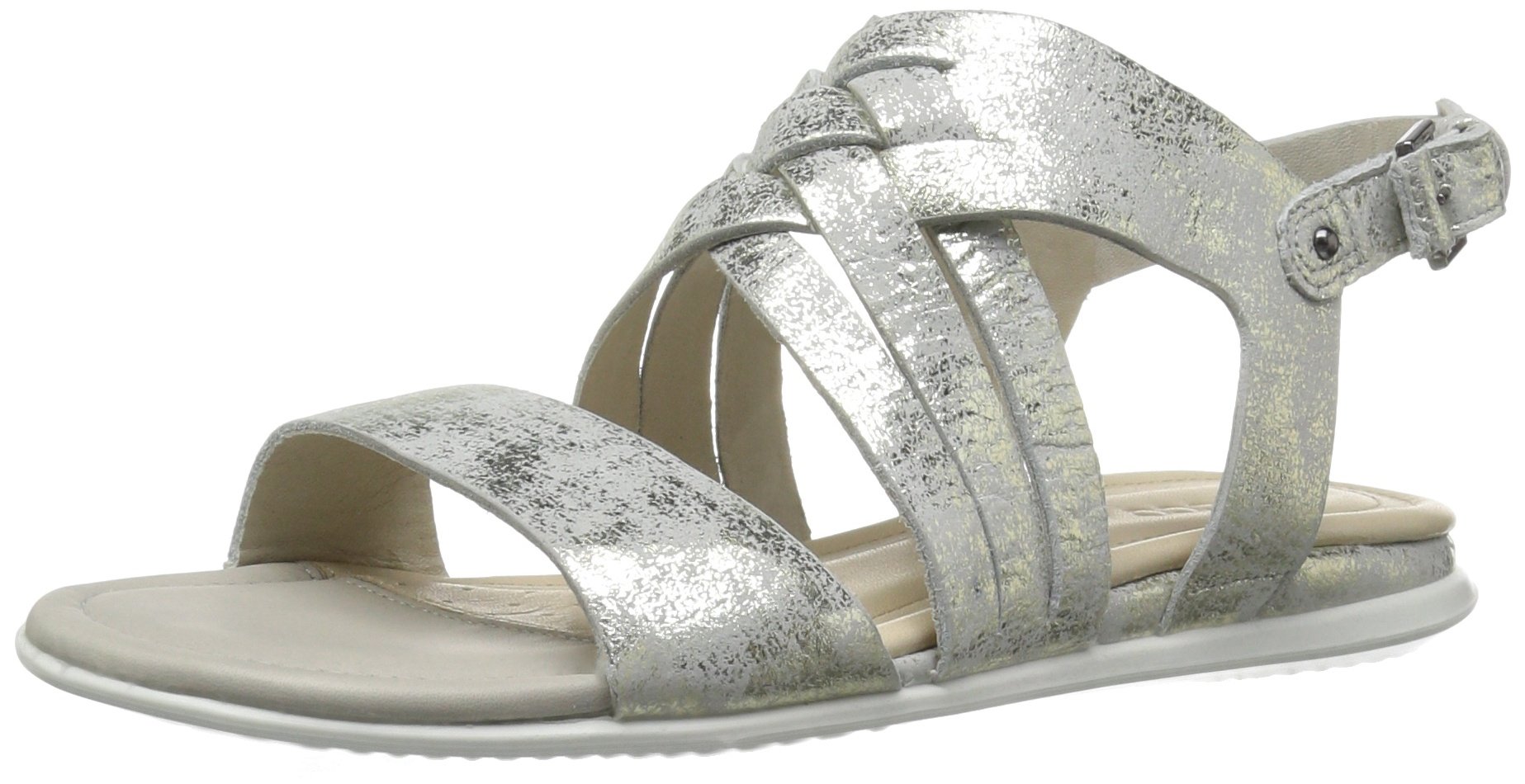 ECCO Women's Touch Braided Huarache Sandals - Comfortable Leather Summer Casual Shoes for Women | Perfect for Beach, Vacation & Everyday Wear
