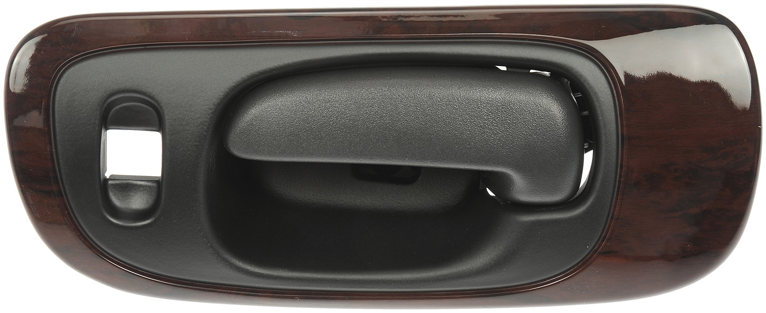 Dorman 82092 Black Front Driver Side Interior Door Handle Lever with Carbon Fiber Housing - Compatible with Select Chrysler Models | Perfect for Car Interior Repair & Replacement