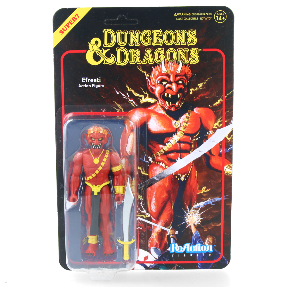 Dungeons & Dragons ReAction Figures Wave 1 - Efreeti (Dungeon Master's Guide) | Fantasy RPG Miniature for Tabletop Gaming & Collectors