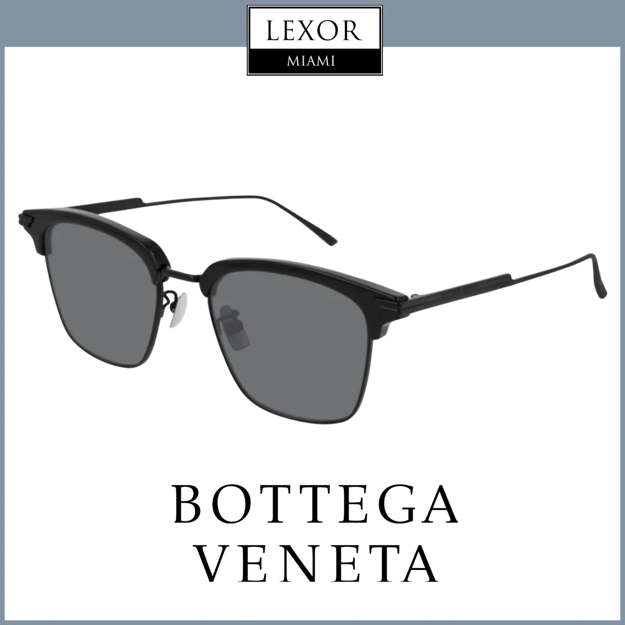 Bottega Veneta BV1007SK 002 54 Unisex Sunglasses - UV Protection, Polarized Lenses for Men & Women - Perfect for Driving, Beach & Outdoor Activities