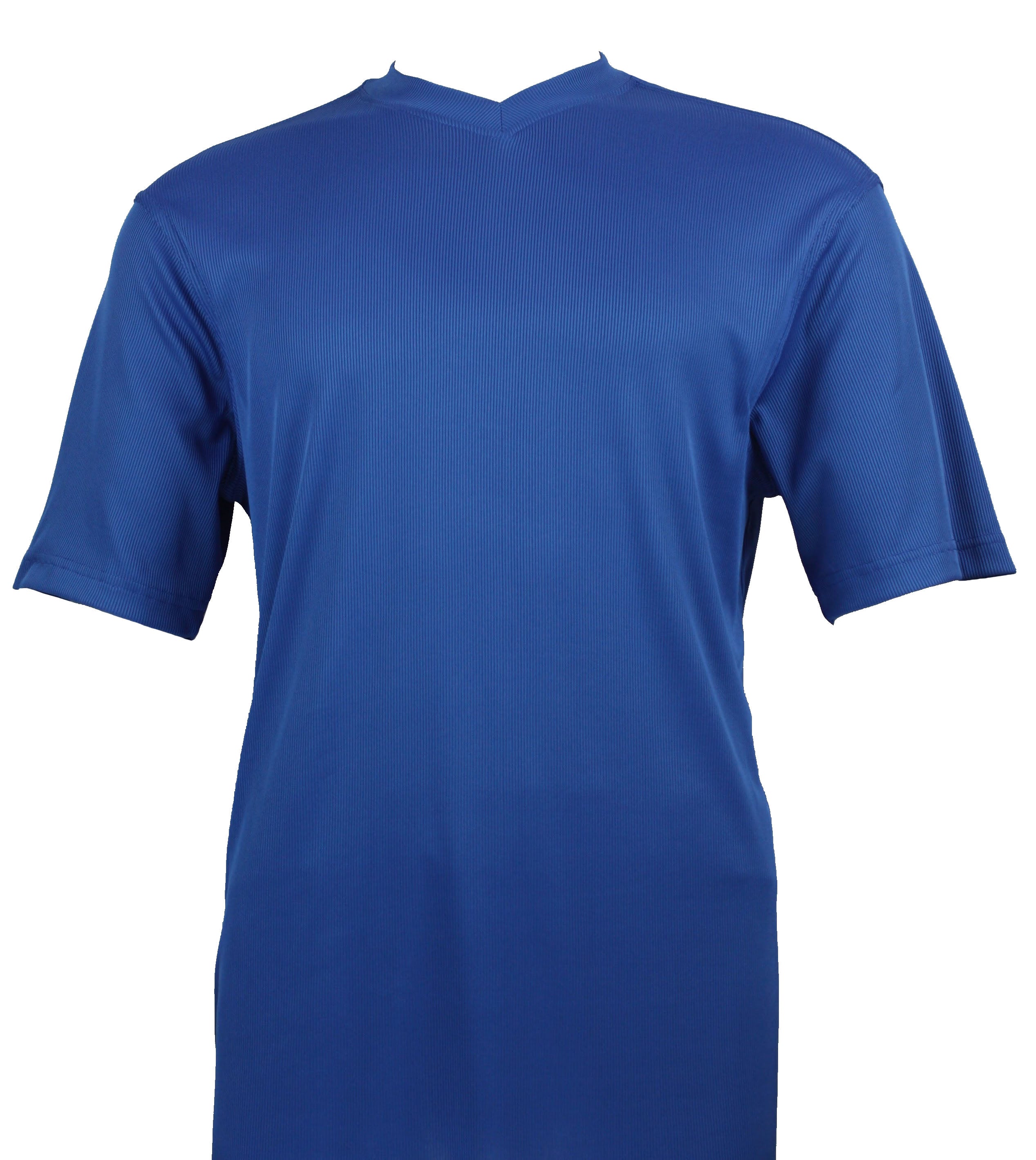 Bassiri Short Sleeve V-Neck Royal Blue T-Shirt 219 | Casual & Comfortable Cotton Tee for Men | Perfect for Everyday Wear, Gym, and Outings
