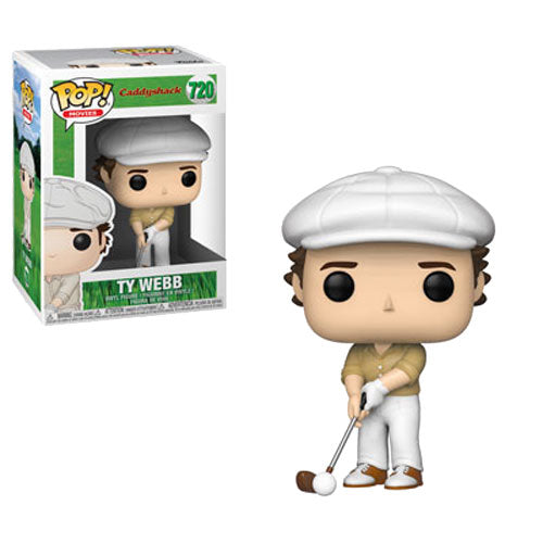 Caddyshack Pop! Vinyl Figure - Ty Webb Collectible [Exclusive 720] - Perfect for Movie Fans, Golf Lovers & Pop Culture Collectors