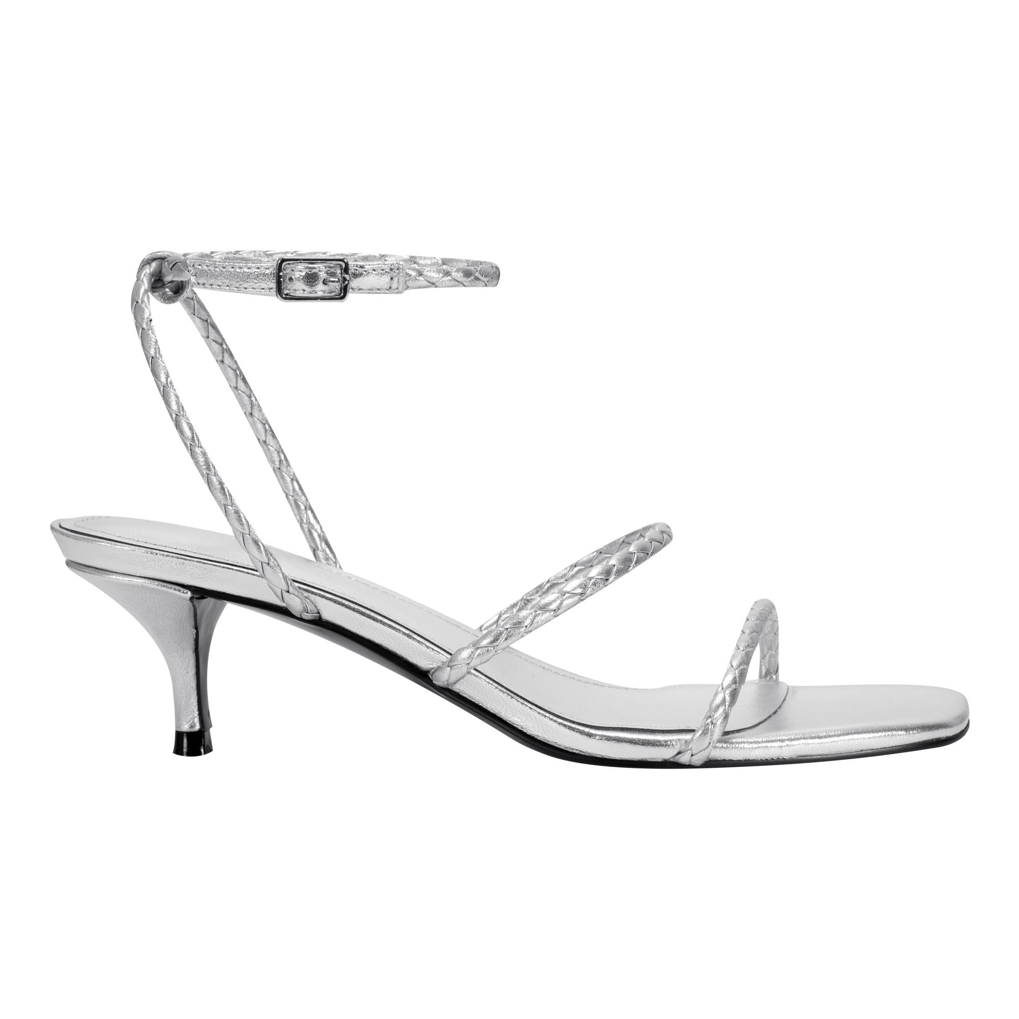 Marc Fisher Ltd Women's Beylee Silver/Mercury Glitter Sneakers - Comfortable Casual Shoes for Walking, Work & Everyday Wear