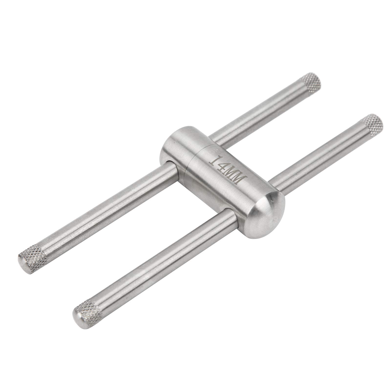 Premium Stainless Steel Billiards Tip Press Tool - 14x5.5CM Professional Pool Cue Tip Repair Kit for Home & Bar Use | Perfect for Pool Enthusiasts & Billiard Maintenance