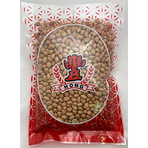 Organic Raw Peanuts 500g (17.6oz) - All Natural Unsalted Peanuts for Cooking, Baking & Snacking - Perfect for Salads, Trail Mix, Asian Cuisine & Healthy Protein Snacks