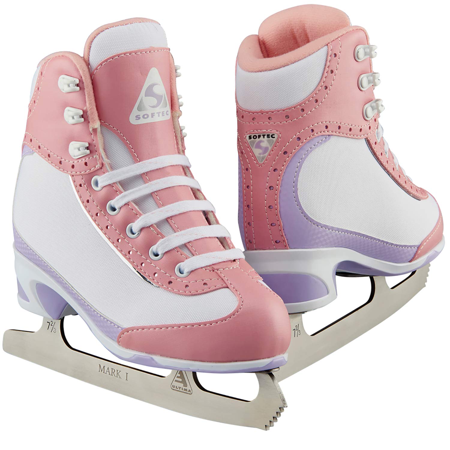 Jackson Ultima Softec Vista ST3200 & ST3201 Women's Figure Ice Skates - Black, Navy, White | Includes Guardog Skate Guards & JL350 Skate Bag | Perfect for Recreational Skating, Ice Dancing & Training Sessions
