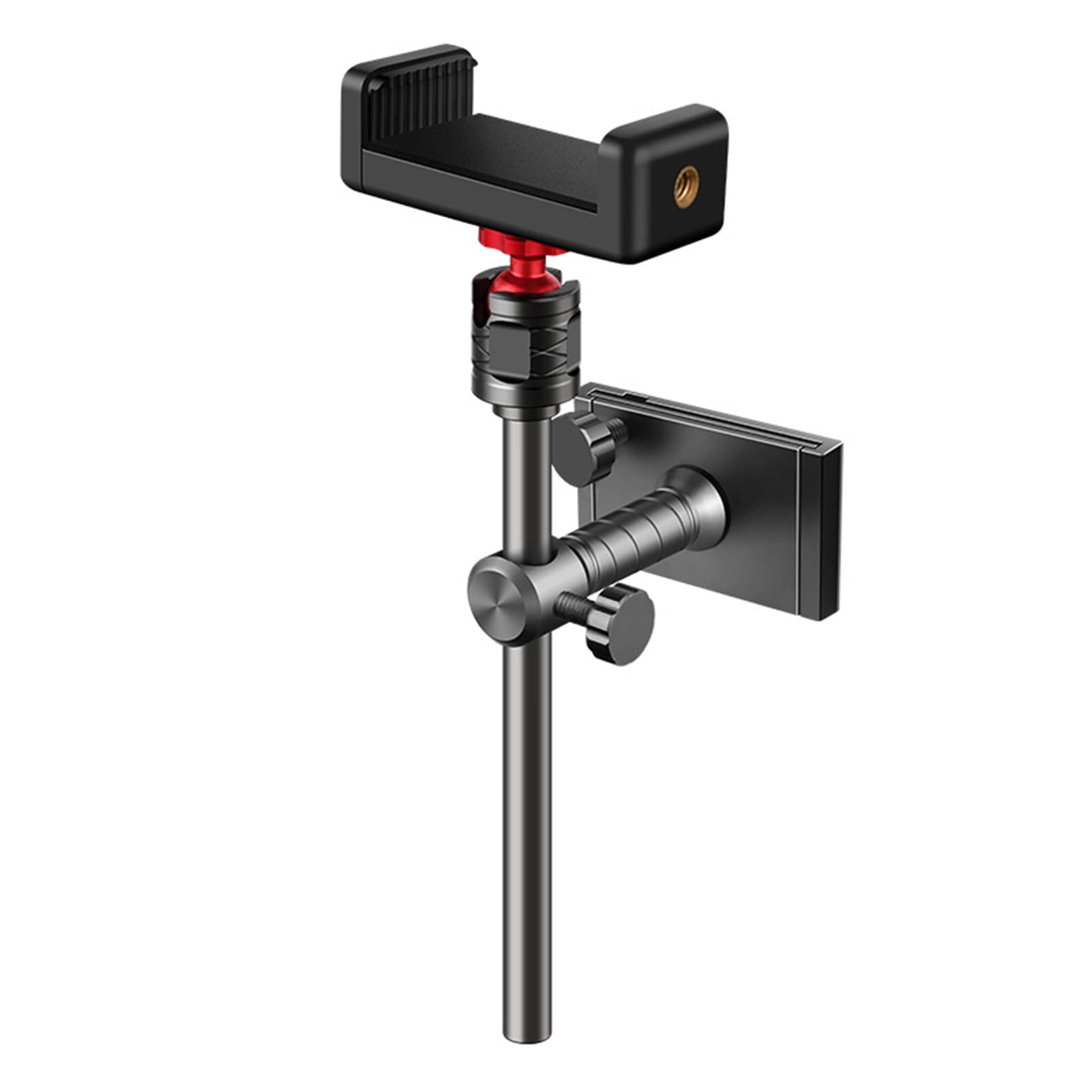 Fishing Light Stand with Phone Holder - Adjustable Fishing Lamp Rack for Night Fishing | Perfect for Fishing Chair Accessories & Outdoor Night Angling