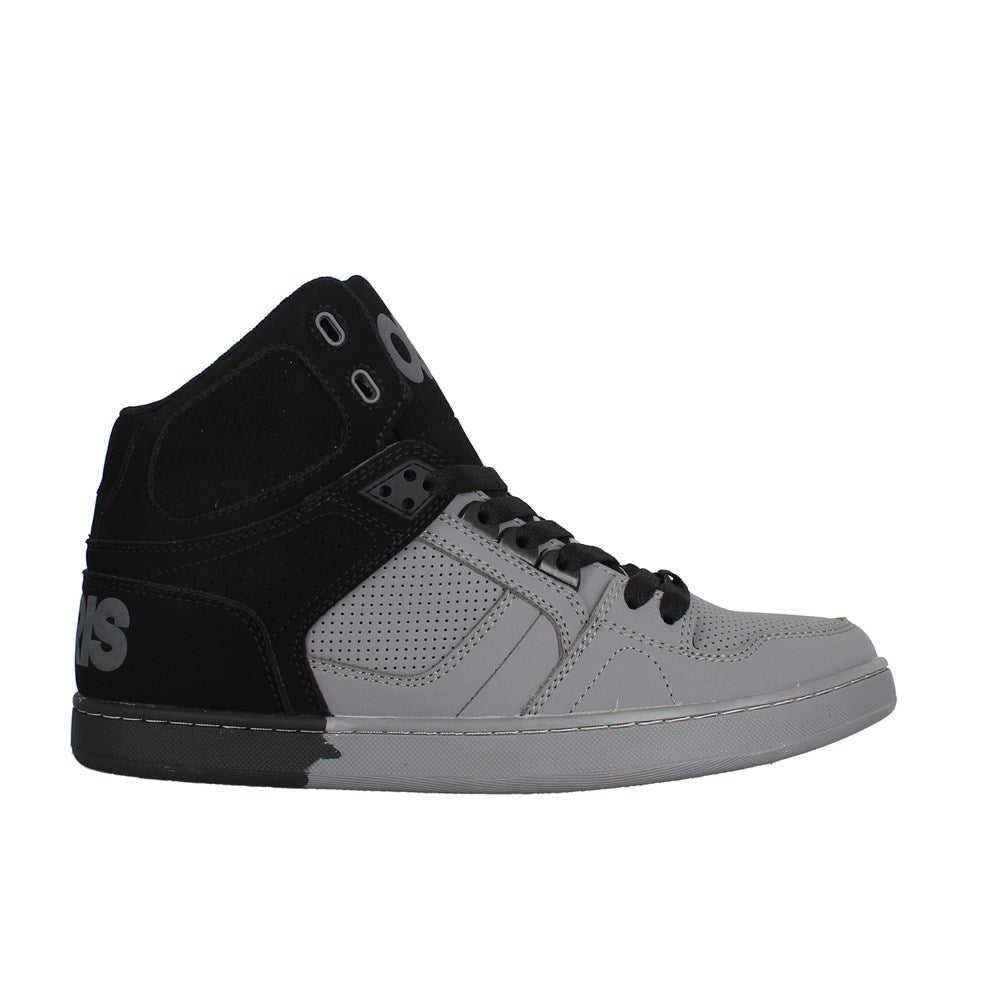 Osiris NYC 83 CLK Skate Shoes for Men - Black/Grey/Dip Colorway - Comfortable Sneakers for Skateboarding, Streetwear & Casual Wear