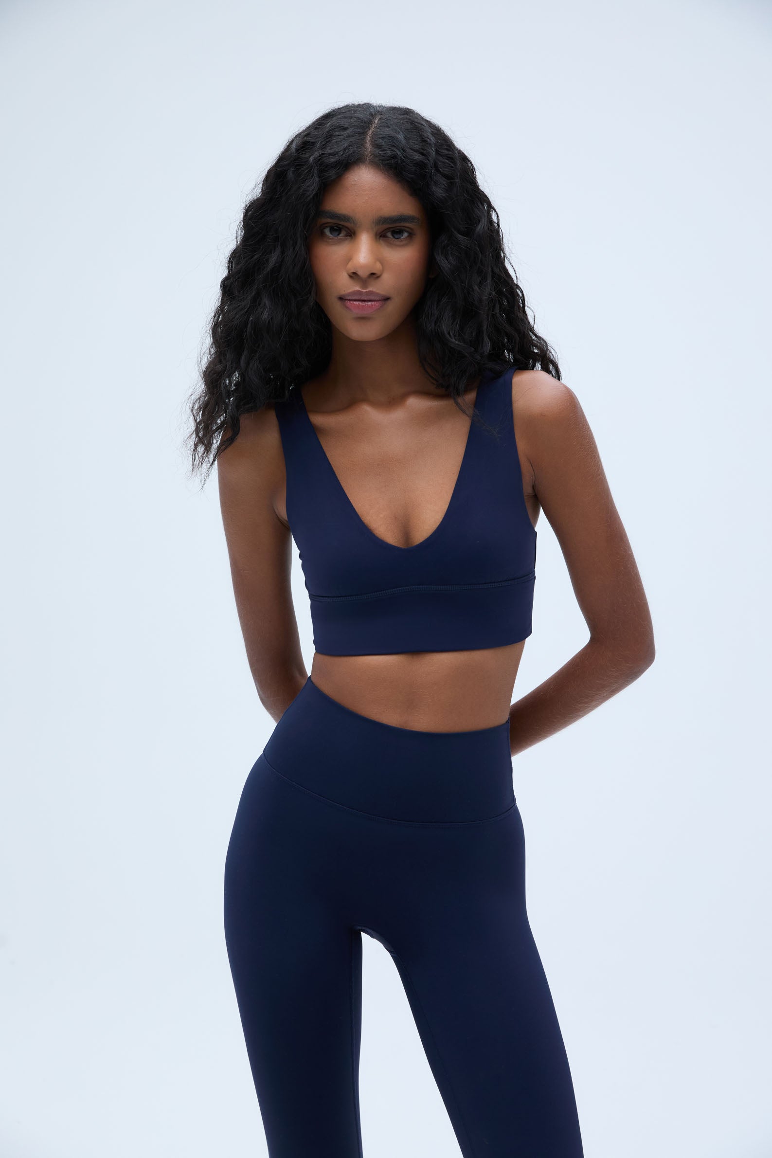 Ultimate Triangle Bra - Comfortable Navy Blue Bralette for Yoga, Lounge & Everyday Wear