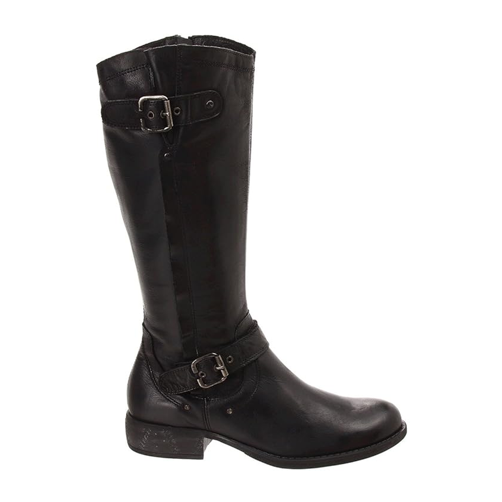 Eric Michael Montana Women's Tall Boots - Black Leather Knee High Boots for Fall & Winter Fashion, Riding & Outdoor Activities