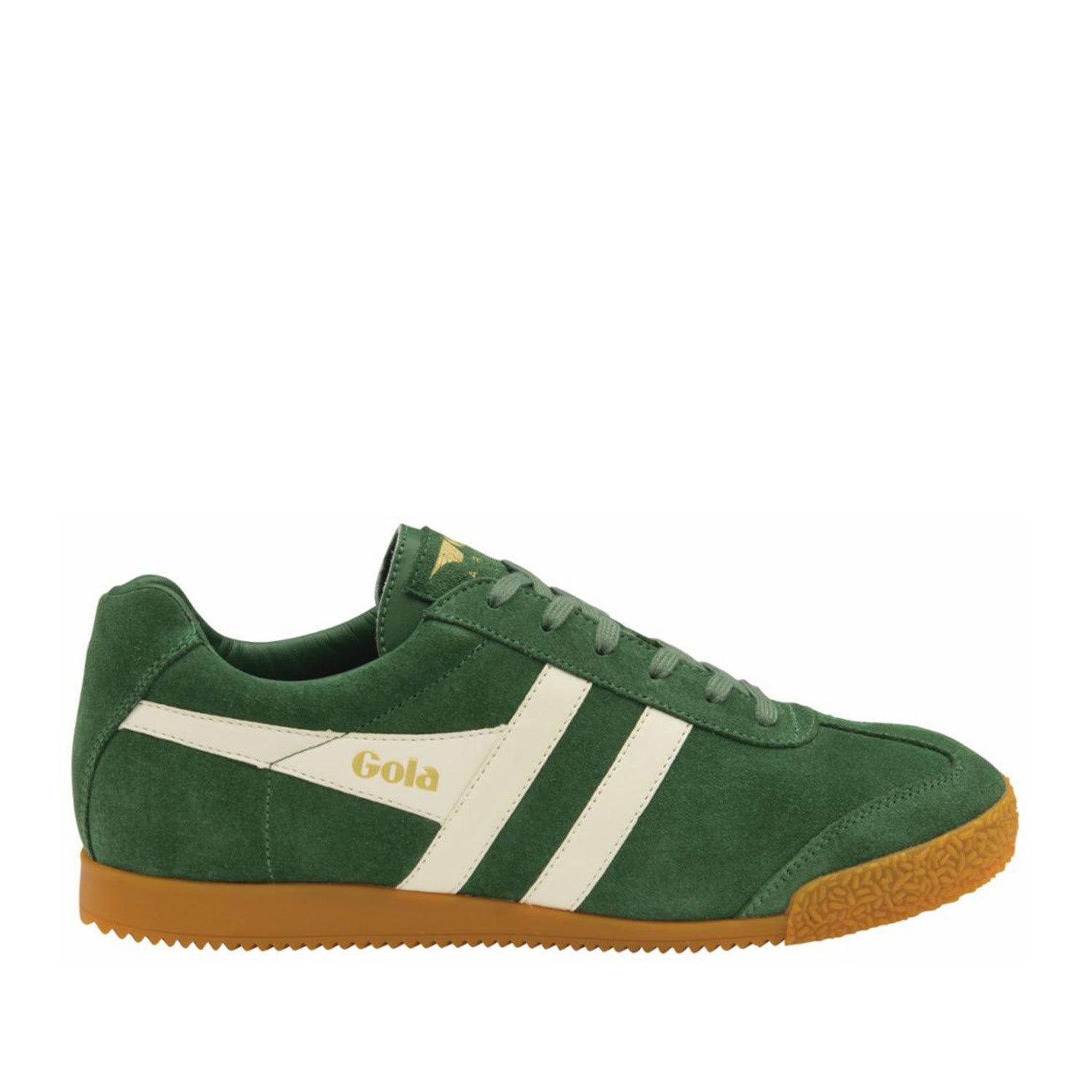 Gola Men's Harrier Green Sneakers - Casual Running Shoes for Men | Lightweight & Comfortable for Walking, Jogging, Gym Workouts & Everyday Wear