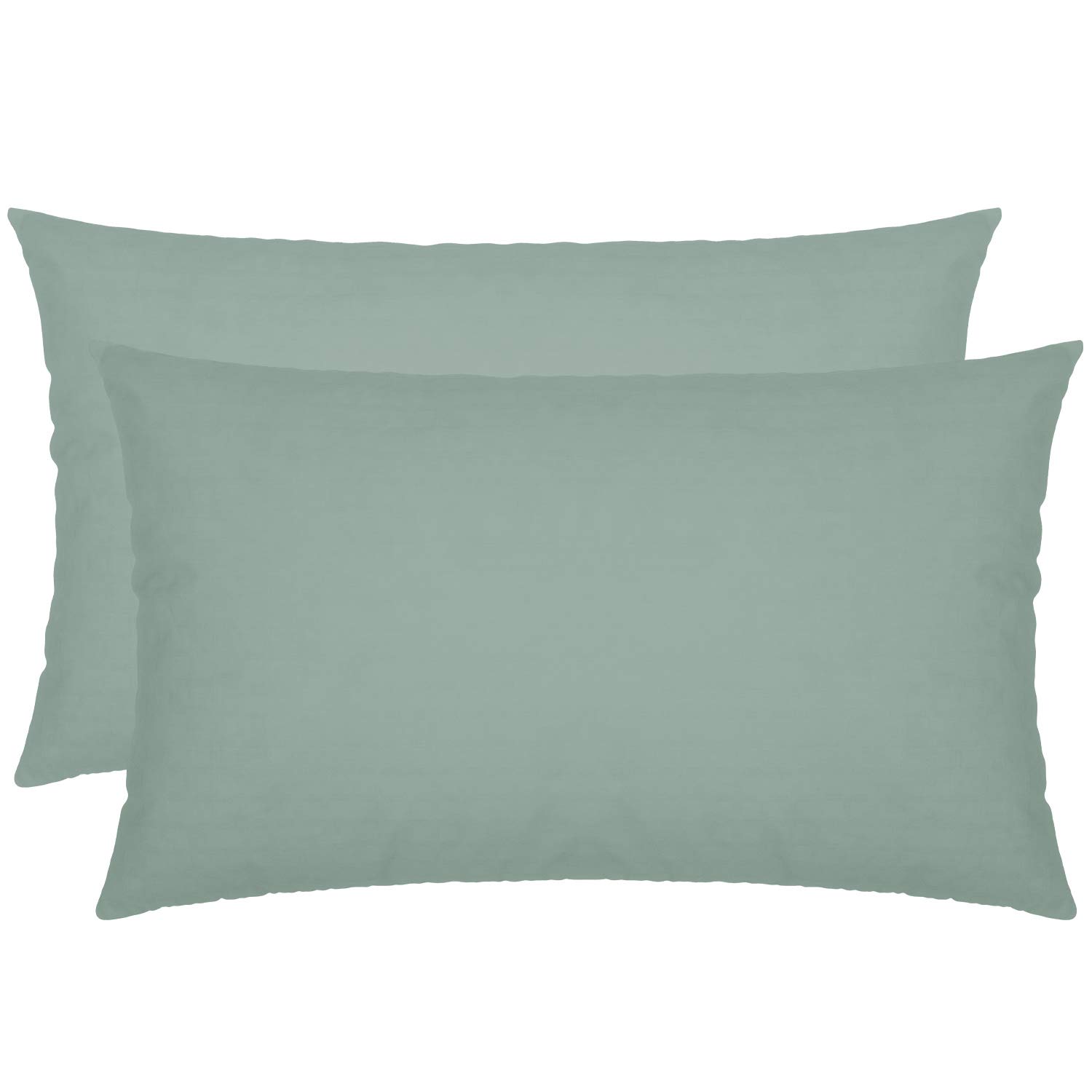 LazyCozy Bamboo Pillowcase Set of 2 - Ultra Soft Queen Size for Bedroom