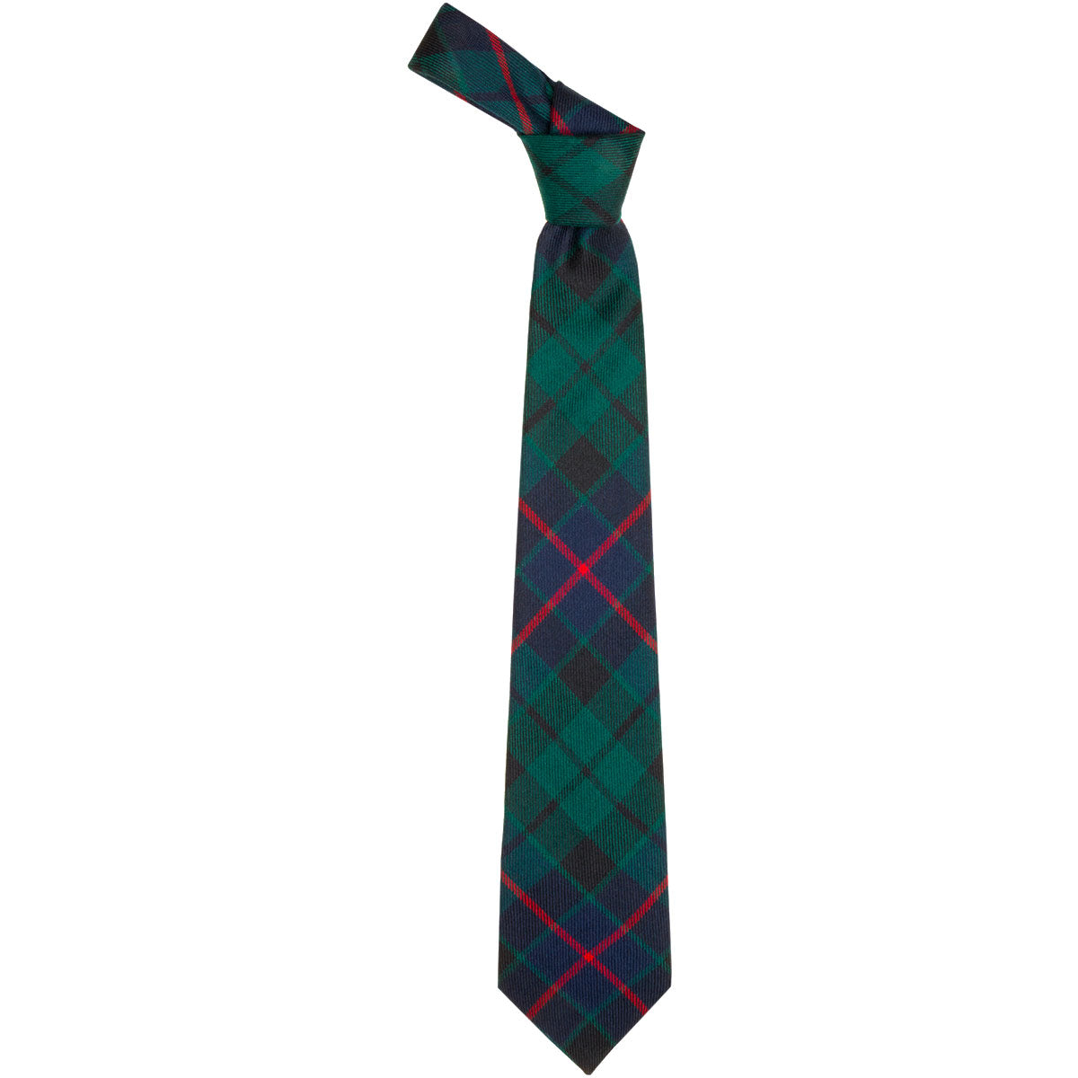 Morrison Green Modern Tartan Tie for Men - Classic Plaid Necktie for Office, Wedding & Formal Events