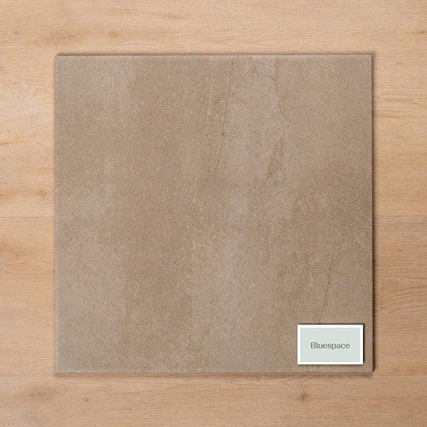 Premium Burleigh Latte External Cushioned Edge Porcelain Tile 450x450mm - Durable Outdoor Flooring for Patios, Gardens & Pool Areas