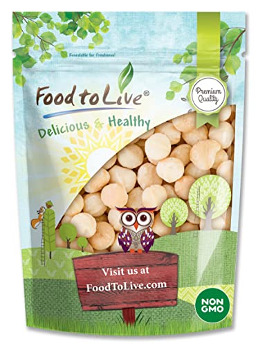 Premium Raw Macadamia Nuts 4lb Bulk - Non-GMO, Unsalted, Unroasted, Keto & Vegan Certified, Kosher Snack - Rich in Manganese, Thiamin & Copper - Perfect for Baking, Trail Mix & Healthy Snacking