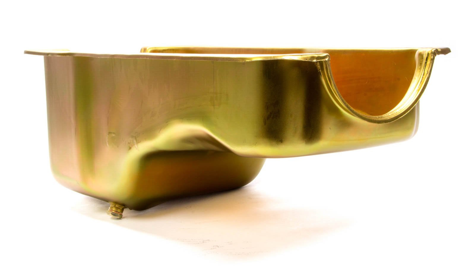 Milodon 30730 Stock Style Replacement Oil Pan - High Performance Engine Oil Pan for Chevy, Ford, Dodge - Perfect for Classic Car Restoration & Hot Rod Upgrades