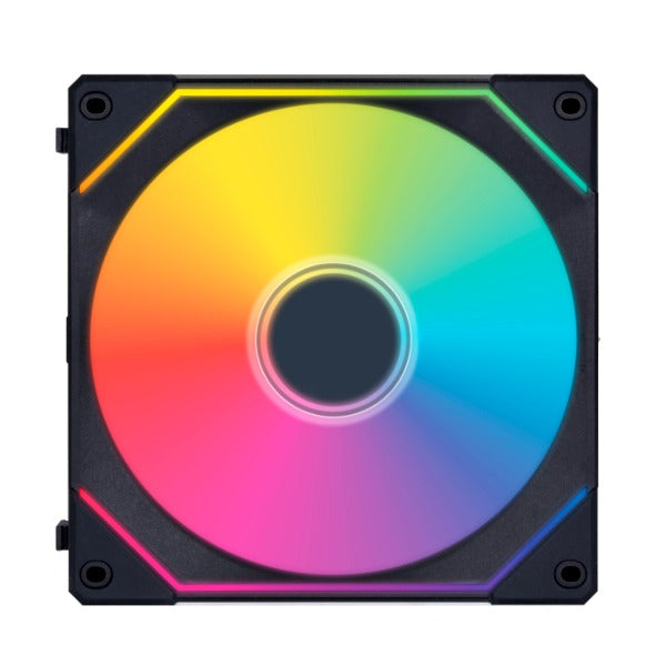 Lian Li Unifan Infinity SLIN140 140mm RGB PC Cooling Fan - Black (UF SLIN140 1B) & White (UF SLIN140 1W) - High Performance Case Fan for Gaming PC, Workstation & Custom Builds