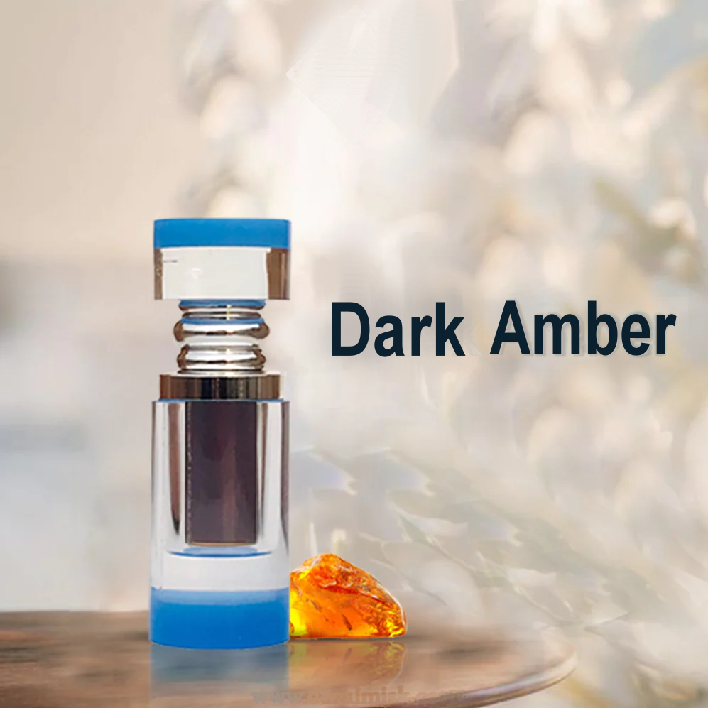 Premium Black Dark Amber Attar Perfume Oil 12ml - VIP Signature Collection | Long-Lasting Fragrance for Special Occasions & Romantic Evenings