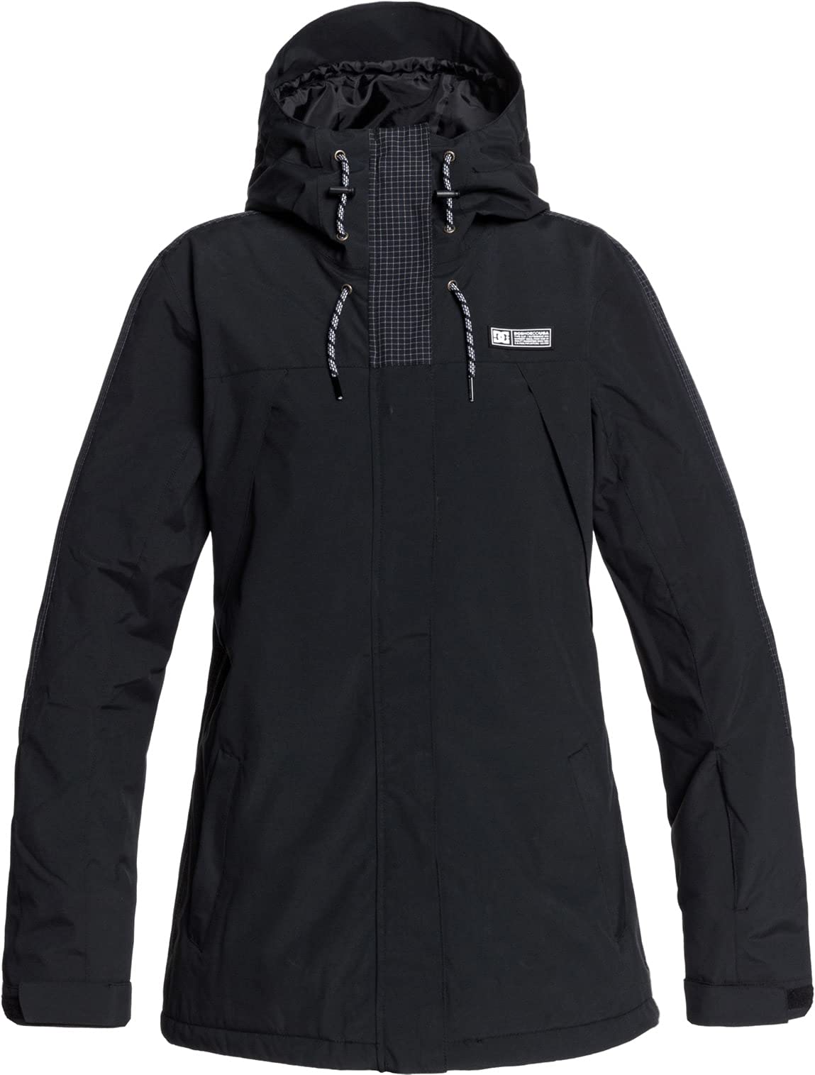 DC Gemini Women's Winter Jacket - Black, Size XL - Waterproof Windbreaker for Outdoor Activities & Casual Wear