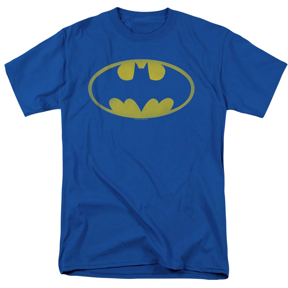 **Batman Washed Logo Unisex T-Shirt for Men & Women - Casual Wear, Cosplay, Superhero Fan Gift**